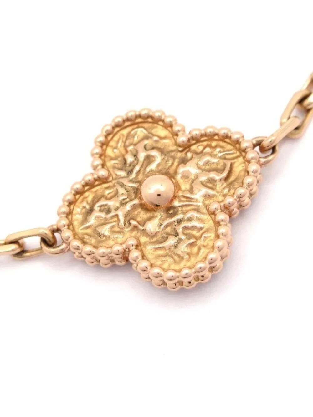 Van Cleef & Arpels Bracelet Vintage Alhambra 18k Pink Gold